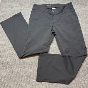 Columbia Omni-Shield Womens 16 Long Black Hiking Pants Outdoor Active Stretch